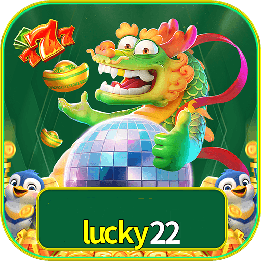 Imagem promocional da lucky22 mostrando a plataforma e suas vantagens